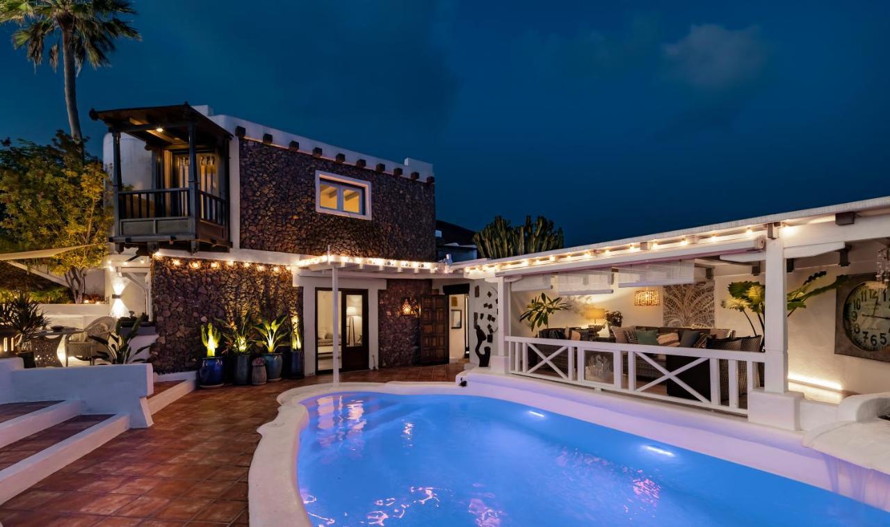 Deluxe Designer Historic Villa Via Lactea, Panoramic Sea Views, Own Private Heated Pool And Subtropical Garden La Asomada  Luaran gambar