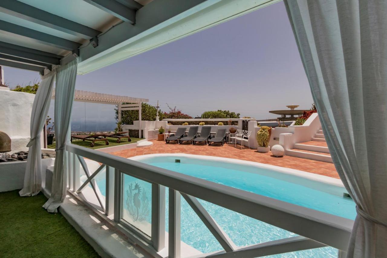 Deluxe Designer Historic Villa Via Lactea, Panoramic Sea Views, Own Private Heated Pool And Subtropical Garden La Asomada  Luaran gambar
