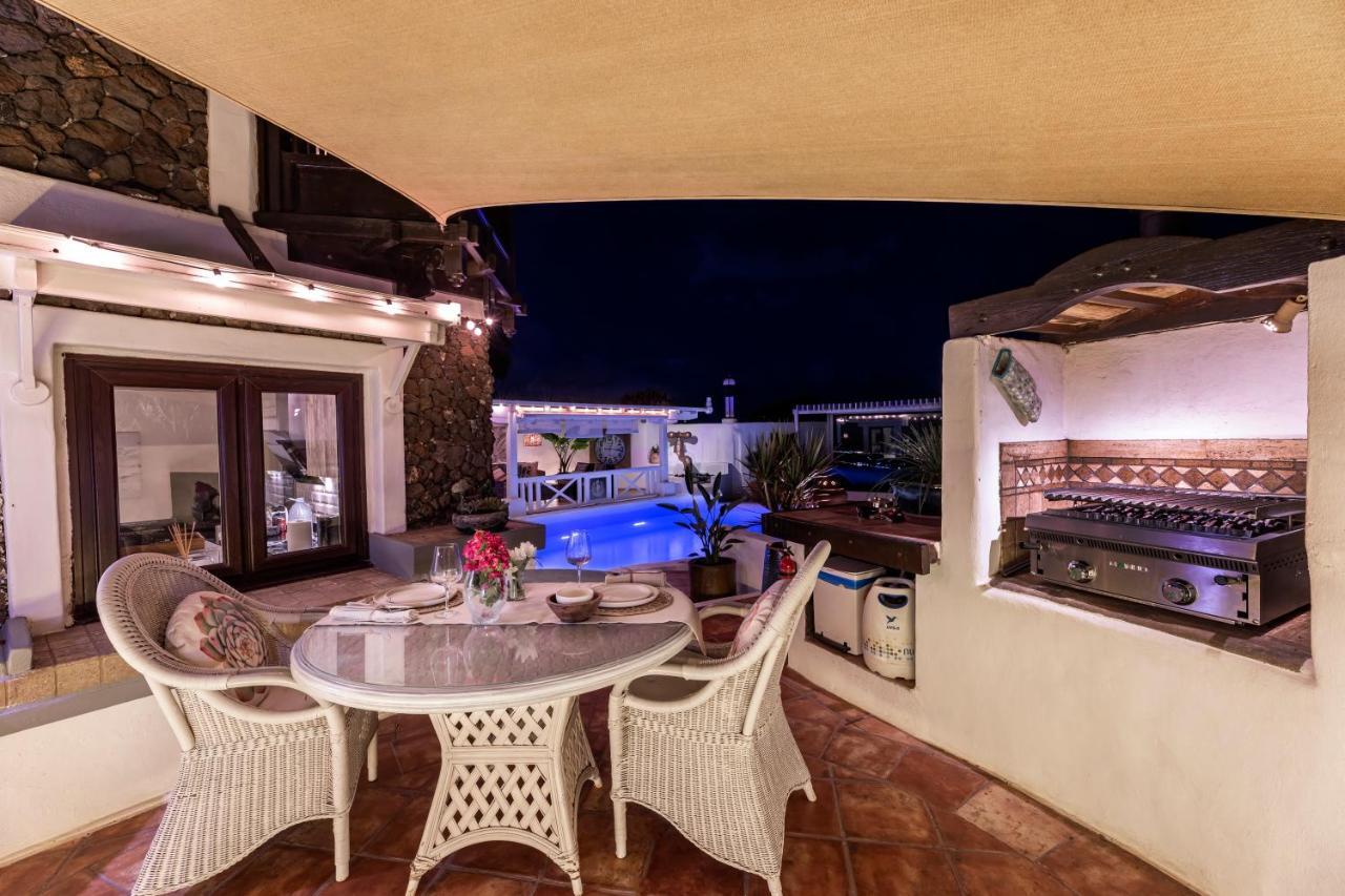 Deluxe Designer Historic Villa Via Lactea, Panoramic Sea Views, Own Private Heated Pool And Subtropical Garden La Asomada  Luaran gambar