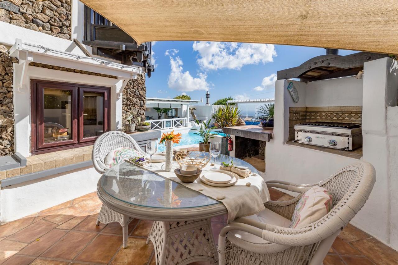 Deluxe Designer Historic Villa Via Lactea, Panoramic Sea Views, Own Private Heated Pool And Subtropical Garden La Asomada  Luaran gambar