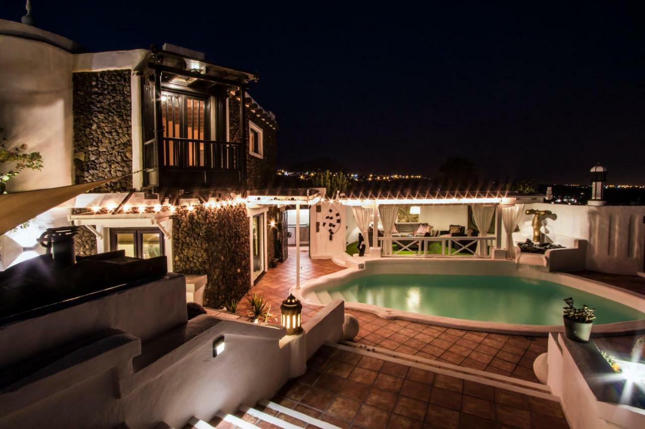 Deluxe Designer Historic Villa Via Lactea, Panoramic Sea Views, Own Private Heated Pool And Subtropical Garden La Asomada  Luaran gambar